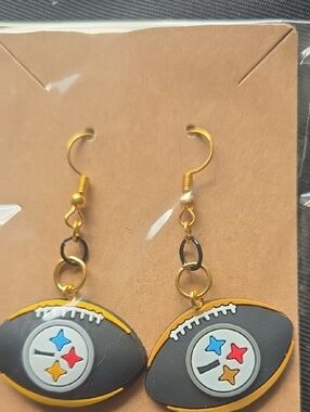 Pittsburgh Steelers Nfl Football Earings